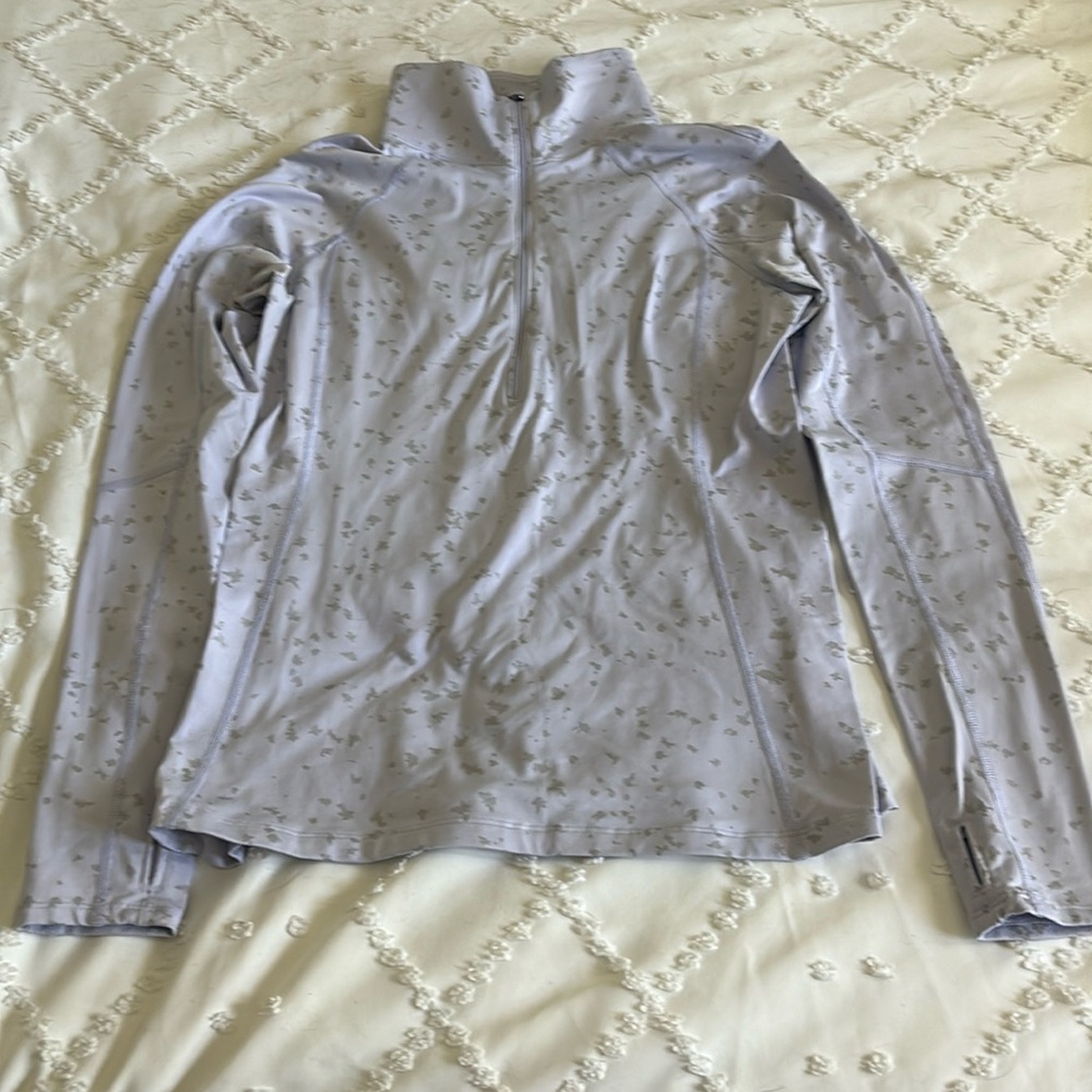 Under Armour quart zip, medium, lavender